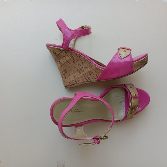 HOT PINK QUPID women's heels US 8.5 - Picture 6 of 6